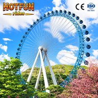 Grande Roue Tournante de 120m pour Parc d'Attractions - Fabricant de Manèges - Vente en Gros d'Équipements de Parc de Divertissement