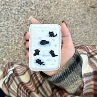 Cartera magnética de cuero PU desmontable con logotipo personalizado, funda para teléfono, tarjetero, cartera magnética personalizada para iPhone 16 15 14 Pro Max