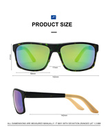 Lunettes de soleil de sport de haute qualité pour hommes avec logo personnalisé, monture TR90 polarisée UV400, branches en caoutchouc