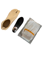 Couvre-pied beige, prothèses artificielles, orthèses médicales, coque de pied pour articulation du genou, classe II, garantie de 2 ans, merveilleux 1F10SE