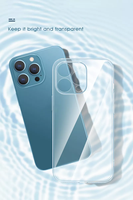 Vente en gros étui de téléphone transparent étui de téléphone en TPU étui de protection pour Phone14/14 Pro Max