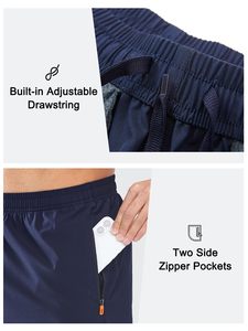<span class=keywords><strong>Pantalones</strong></span> <span class=keywords><strong>Cortos</strong></span> Deportivos para <span class=keywords><strong>Hombre</strong></span>, de Secado Rápido, Ligeros, para Gimnasio, Baloncesto, Tenis, <span class=keywords><strong>Senderismo</strong></span>, 7/9/5 Pulgadas - Product Image 4