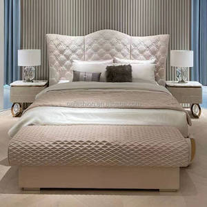 OE-FASHION italiano post letto pesante queen size imbottito king mobili camera da letto in vera pelle king <span class=keywords><strong>smart</strong></span> letto di lusso moderno letto - Product Image 2