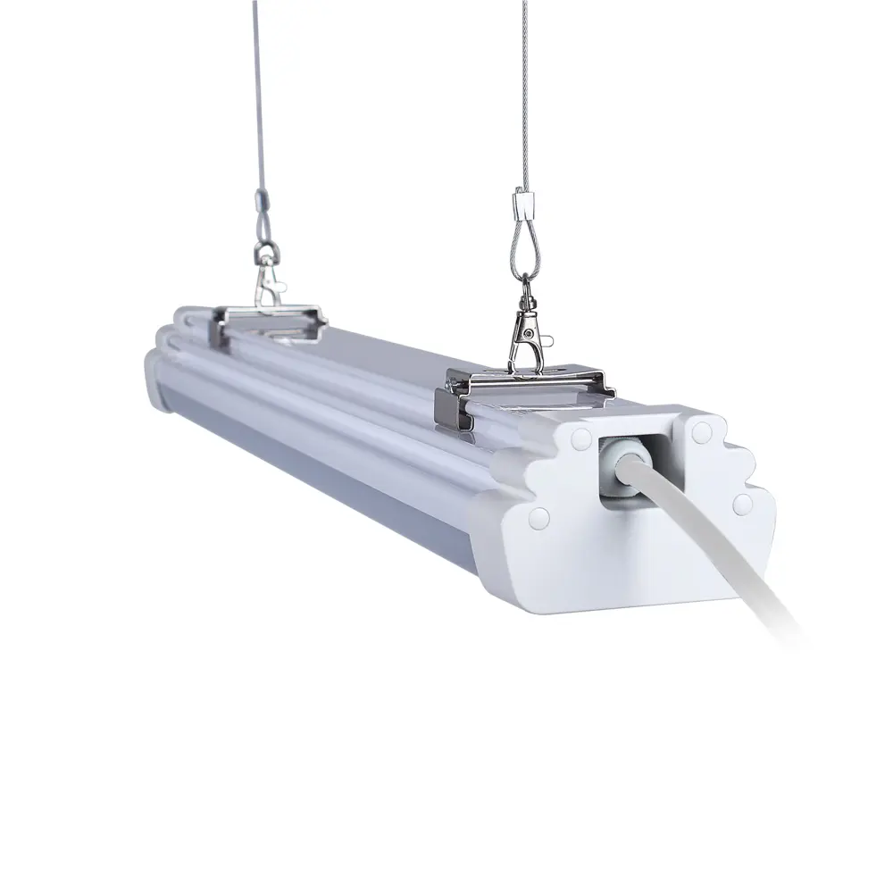 Lampu Led tahan air Led, lampu Led tahan air tabung Linear perlengkapan industri ip65