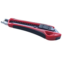 Couteau de découpe miniature 18 mm le plus vendu, couteau à papier peint industriel portable avec lame en acier et manche en plastique