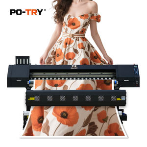 Máquina de Impresión Textil por Sublimación de Camisetas <span class=keywords><strong>Potry</strong></span> de 5 pies (1.8 m) y 6 Pulgadas, Prensa de Calor, Impresora de Tela de Formato Grande - Product Image 1