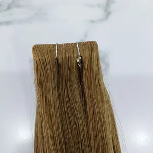 Low MOQ Invisible Skin Hair Extension Blonde Injected Tape Hair Extensions Injected Human Hair Tape In For Salon