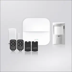El mejor sistema de alarma para casa/hogar/escuela con cámara ip, wifi, gsm, smart home heyi
