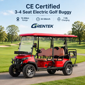 Carrito de Golf GRENTEK, Precio Competitivo de Fábrica, Buggy de Golf Todoterreno, Carrito de Golf Eléctrico de Alto Rendimiento, 4 Plazas, para Carreteras No Públicas - Product Image 2