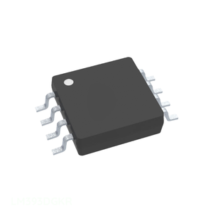Composants de circuit électronique 8 TSSOP 8 MSOP (largeur 0.118 "3.00mm) Distributeur autorisé de puce LM393DGKR - Product Image 1