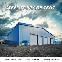Conception de hangar industriel préfabriqué en structure métallique pour atelier et entrepôt