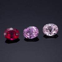 MiShang Schmuck Hot Sale Lab gewachsen Morganit Pink Gem stones Lab Erstellt Oval Cut Morganit Pink Saphir Edelsteine