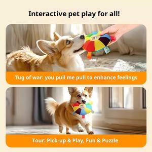 Pet eco eco-friendly suono di peluche per il giocattolo interattivo cucciolo che digrignano i denti resistenti al morso educativo Puzzle cani Pet forniture - Product Image 3
