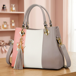 Luxury Women's Clutches Genuine Leather <b>Handbag</b> Water Resistant Large Capacity Zipper Closure Embroidery Multi-Pattern Fashion - Product Image 1