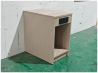 Table d'appoint Home2 Suites GR 318, table d'appoint de canapé personnalisée pour chambre d'hôtel avec prise électrique, fabricant