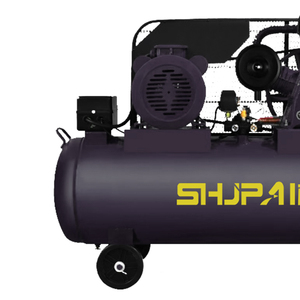 Máy nén khí điều khiển bằng đai 10HP 7.5KW mới 180L 900L/PHÚT Máy bơm động cơ <span class=keywords><strong>Piston</strong></span> bôi trơn làm mát bằng không khí 380V - Product Image 3