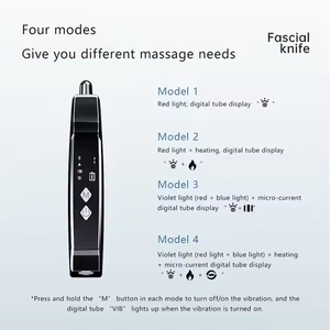 Akupressur-Therapie-Tools Stift & Ginkgo-Blatt Gua Sha-Set Gesichts-Yeamon-Reflex zonen massage Hals-und Gesichtsrollenset-Massage werkzeug - Product Image 6