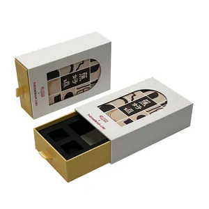 Luxus individuelles Logo Herren Damenuhr-Set kleine Verpackungsbox Leder Papier Holz Geschenkverpackung Uhrenbox