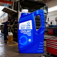 LAND WHALE Liquide de Refroidissement Concentré de Haute Qualité pour Moteur Automobile, Antigel pour Voitures 4L, Liquide de Refroidissement pour Radiateur