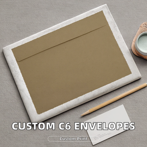 KIYA Fabricants professionnels d'enveloppes commerciales personnalisées en couleur pleine, en papier ordinaire gommé, pour usage de bureau - Product Image 2