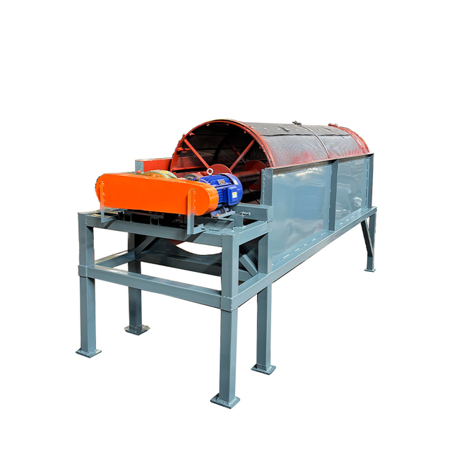 Mining Industry Rotary Trommel with Abrasion-Resistant Screen Drums.