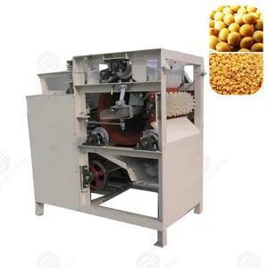 Wet peanut peeling machine / Chickpea peeler / Almond skin removing machine