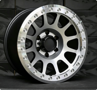 Jantes tout-terrain JUWA en alliage chromé 16-17 pouces, véritables Beadlock, 5x127/6x139.7, jantes forgées pour Jeep Patrol Y61Y60