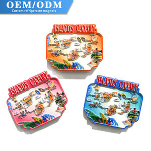 Imanes de Refrigerador Personalizados Promocionales en Resina 3D Pintados a Mano con <span class=keywords><strong>Relieve</strong></span>, Ecológicos y Duraderos, Recuerdo Turístico de <span class=keywords><strong>España</strong></span> - Product Image 5