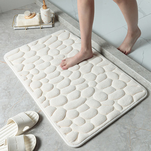 Paillasson <span class=keywords><strong>de</strong></span> chambre Tapis en mousse à mémoire <span class=keywords><strong>de</strong></span> forme Tapis <span class=keywords><strong>de</strong></span> <span class=keywords><strong>bain</strong></span> en relief pavé Absorption d'eau Tapis <span class=keywords><strong>de</strong></span> <span class=keywords><strong>salle</strong></span> <span class=keywords><strong>de</strong></span> <span class=keywords><strong>bain</strong></span> antidérapant Tapis <span class=keywords><strong>de</strong></span> <span class=keywords><strong>bain</strong></span> douche - Product Image 1