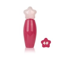 Gloss à lèvres teinté personnalisé avec logo, hydratant minéral liquide, couleur éclatante, fini cristallin transparent