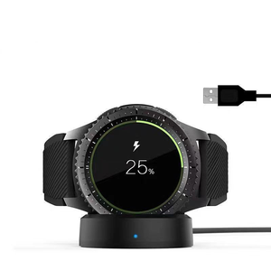 Station de charge sans fil USB de remplacement pour <span class=keywords><strong>montre</strong></span> connectée <span class=keywords><strong>Samsung</strong></span> <span class=keywords><strong>Gear</strong></span> S5 <span class=keywords><strong>S4</strong></span> S3 S2 R735 R730 – Accessoire de support de charge - Product Image 2