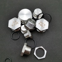 Bouchon fileté hexagonal en acier inoxydable à prix d'usine pour le traitement de l'eau et les systèmes de canalisations