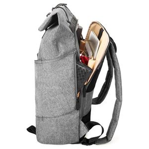 Mochila para Portátil de Gran Capacidad con Logotipo Personalizado, Impermeable, de Poliéster, para Viajes de Negocios, con Puerto USB - Product Image 2