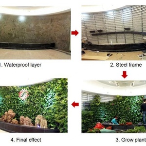 Jardinière murale verticale, jardin vertical, jardinières murales en plastique PP bon marché pour murs verts intérieurs et extérieurs - Product Image 4