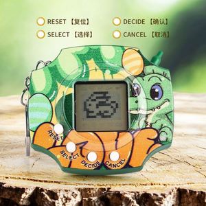 Juguete Electrónico de Dinosaurio para Niños, Mini Máquina de Mascotas Antigua con Función de Alimentación, Llavero y Colgante para Mochila, Éxito de Ventas Transfronterizo - Product Image 2