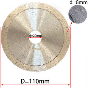 <span class=keywords><strong>Disque</strong></span> de coupe multifonction de 110 mm pour le quartz, la porcelaine, la céramique, le marbre, le granit - Product Image 1