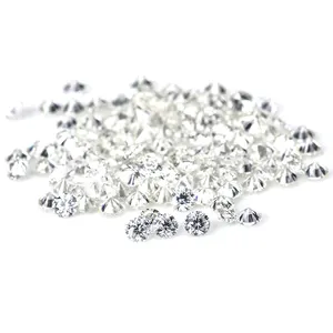 Preço de diamante melee moissanite, 0.8mm-3.0mm, corte redondo de carat, def, tamanhos pequenos, moissanite vvs1, laboratório, diamante crescido, venda imperdível