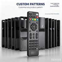 Télécommande TV anti-choc à code fixe KEYUAN TY-37G avec portée de 20 m, piles AAA