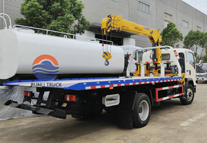 <span class=keywords><strong>Camion</strong></span> de dépannage HOWO RHD de qualité supérieure <span class=keywords><strong>avec</strong></span> <span class=keywords><strong>grue</strong></span> et élévateur sous-roue pour la vente - Product Image 5
