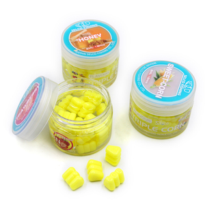 Simulation de pêche à la carpe, leurres de pêche à la carpe, appâts flottants avec un bon parfum artificiel, faux appât souple de maïs - Product Image 1