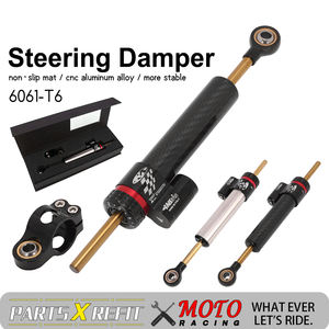 Amortiguador <span class=keywords><strong>de</strong></span> Dirección para Motocicleta JFG con Tejido <span class=keywords><strong>de</strong></span> Fibra <span class=keywords><strong>de</strong></span> Carbono para KTM Scooter, Amortiguador <span class=keywords><strong>de</strong></span> Aleación <span class=keywords><strong>de</strong></span> Aluminio CNC - Product Image 5