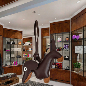 Ea420 Tùy Chỉnh Mini Da Túi Quyến Rũ Thiết Kế Sang Trọng Lấy Cảm Hứng Lấy Cảm Hứng Ví Túi Xách Dây Đeo Con Chó Nhiệm Vụ Nặng Nề Hành Lý Phụ Kiện - Product Image 3