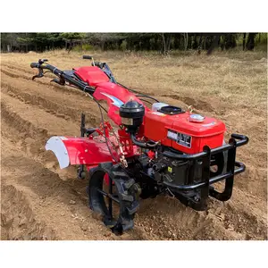 מיני כוח מטילר 7hp כוח tiller 7hp עם מצורפים סולר בנזין חקלאי עבור kenya