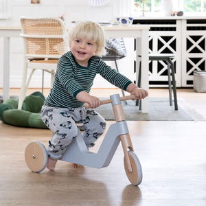 <span class=keywords><strong>Triciclo</strong></span> de <span class=keywords><strong>Madera</strong></span> JXB para Niños, Mini Scooter, Andador de Equilibrio para Bebés, Bicicleta de Empuje, Patinete, Juguete de Coche - Product Image 2