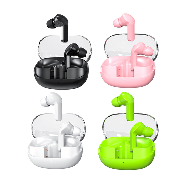 Tws Earbuds Gaming Big Capacity Battery Transparent Shell Charging True Wireless Hadset