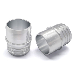 <strong>Auto</strong> Cooling System Hose <strong>Joiner</strong> 1-1/2" to 1-1/2" Aluminum Pagoda Coupler, Replacement for OEM Plastic Steam Port Fitting - Product Image 4