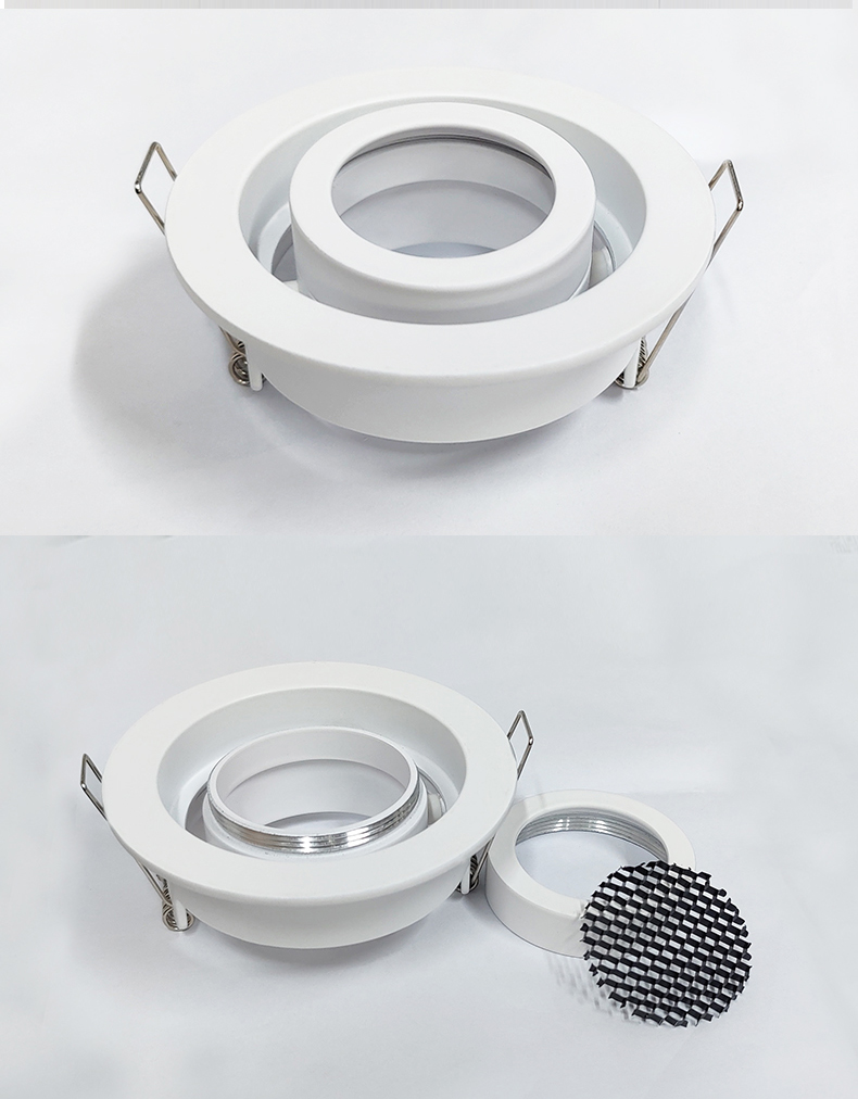 Recessed Super Slim Bezels Anti Glare Downlights IP20