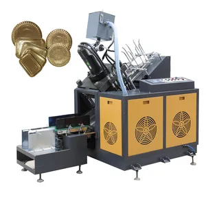 muffin cup paper cake tray making machine for sales paper plate machine in india