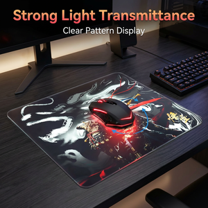 Alfombrilla <span class=keywords><strong>de</strong></span> Ratón para Juegos <span class=keywords><strong>de</strong></span> Vidrio Esmerilado Ultrafino <span class=keywords><strong>de</strong></span> Alta Definición <span class=keywords><strong>de</strong></span> 3.5MM con Base Antideslizante y Baja Fricción en Stock PJT-OMP2098 - Product Image 6