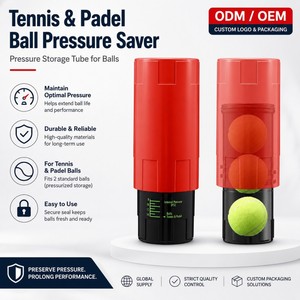Pressurizzatore per Palline da Tennis 14PSI, Restauratore di Pressione, Contenitore Riutilizzabile per Palline da Tennis, Conserva 3 Palline per un Rimbalzo Costante - Product Image 1